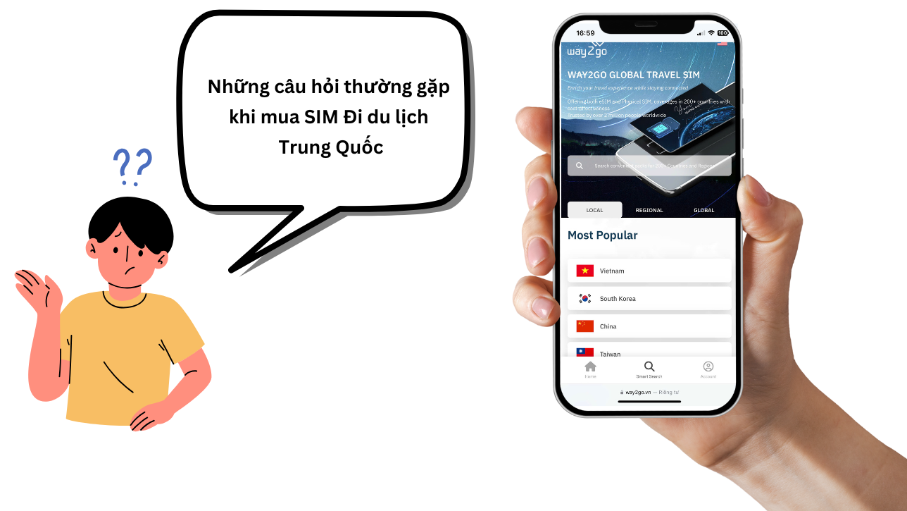 Những câu hỏi thường gặp khi mua SIM du lịch Trung Quốc