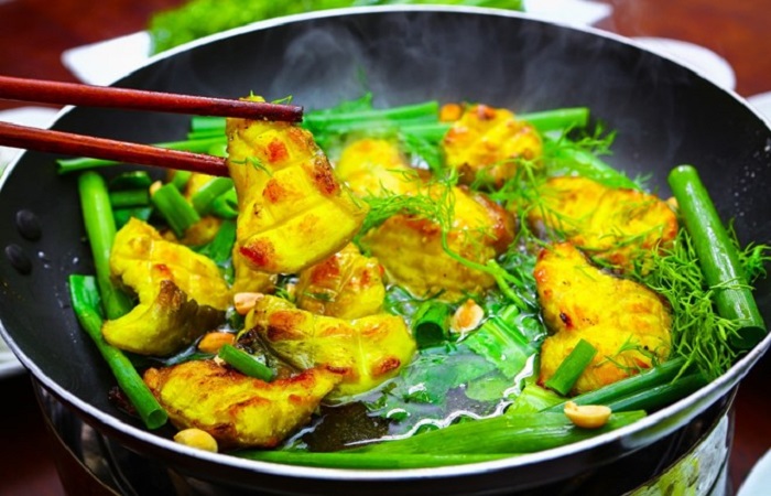 Cha Ca (Grilled Fish with Turmeric and Dill)