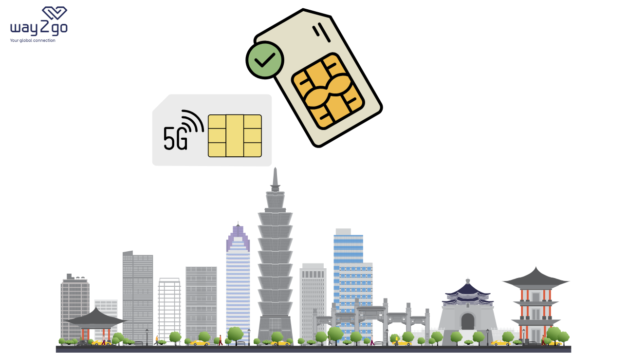 Top 5 Taiwan Data SIM Card Packages from Way2go