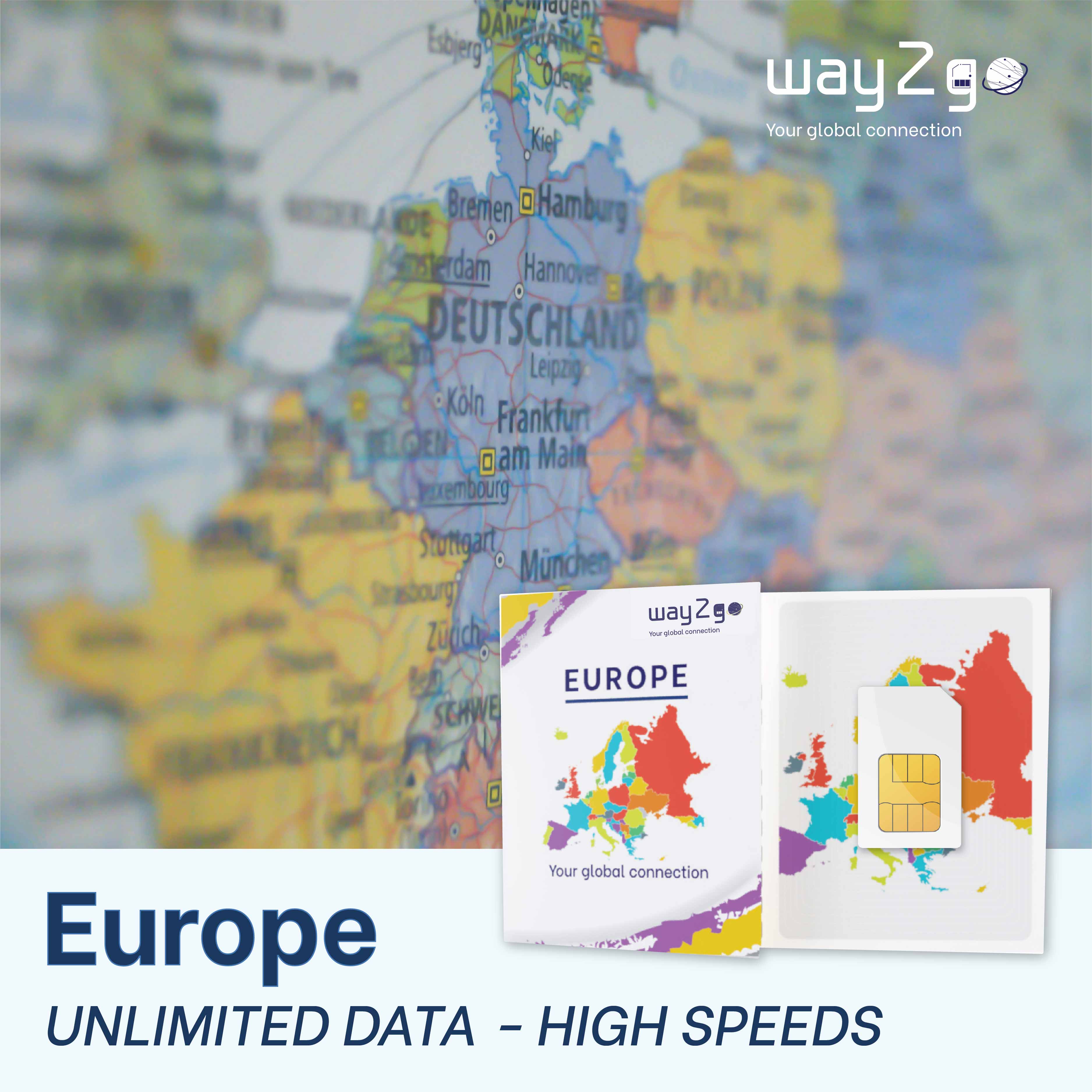 How to Choose the Best Unlimited Data SIM for Europe?