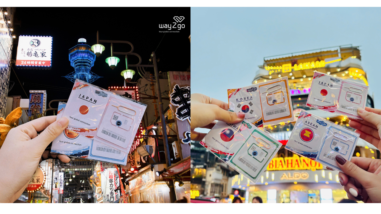 Why should you choose Way2go to recharge your Travel SIM?
