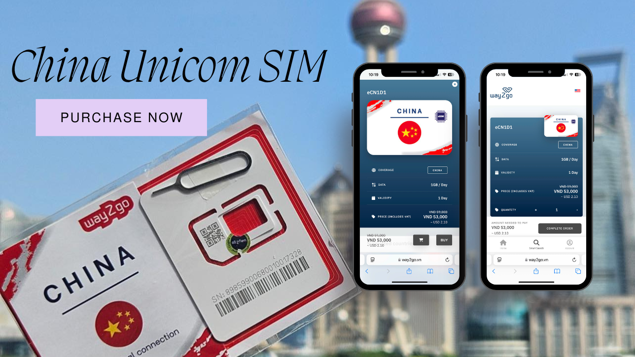 China Unicom SIM: How to Buy a China SIM Card in Vietnam