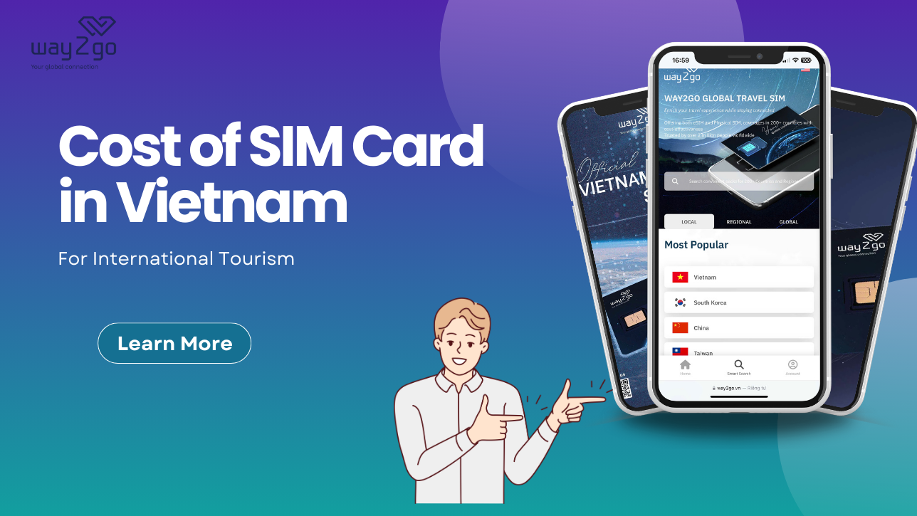 Cost of SIM Card in Vietnam For International Tourism