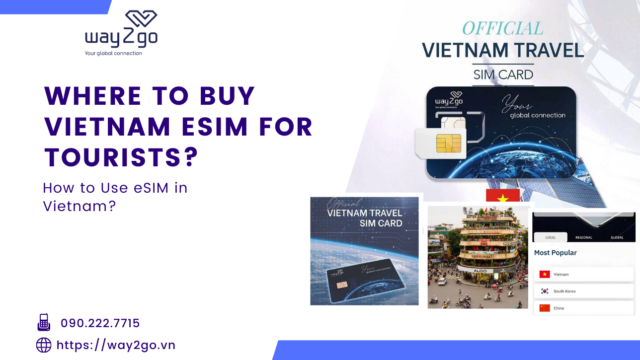 Where to Buy Vietnam eSIM for Tourists? How to Use eSIM in Vietnam?